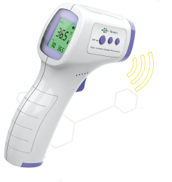 LCD Berührungsloses Digitales Infrarot IR Thermometer Temperaturpistole CE FDA e 